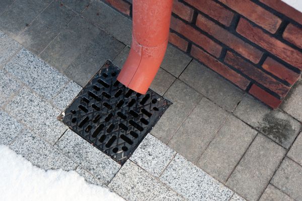 Downspout Drainage Service in Richmond