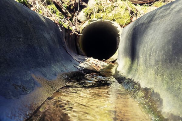 Drainage Swale Installation in Richmond
