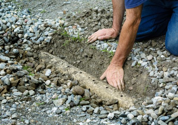French Ditch Installation in Richmond